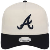 Atlanta Braves Women's New Era 9FORTY Chrome OTC A-Frame