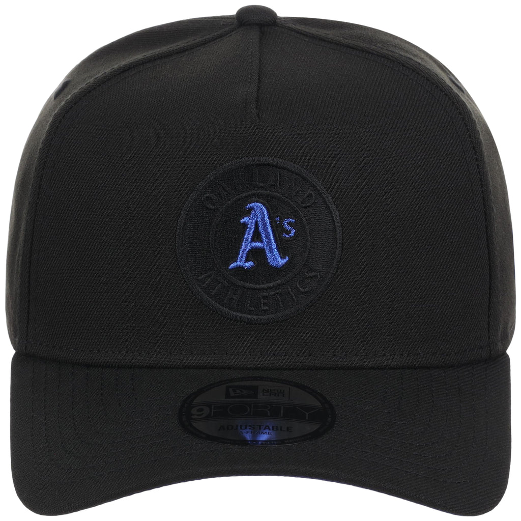 Oakland Athletics MLB Black x Royal FASHION CORE New Era 9FORTY A-Frame