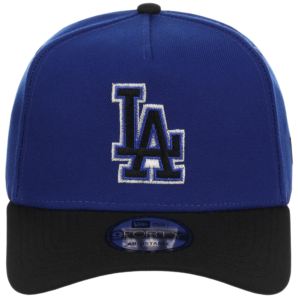 Los Angeles Dodgers MLB Royal x Black FASHION CORE New Era 9FORTY A-Frame