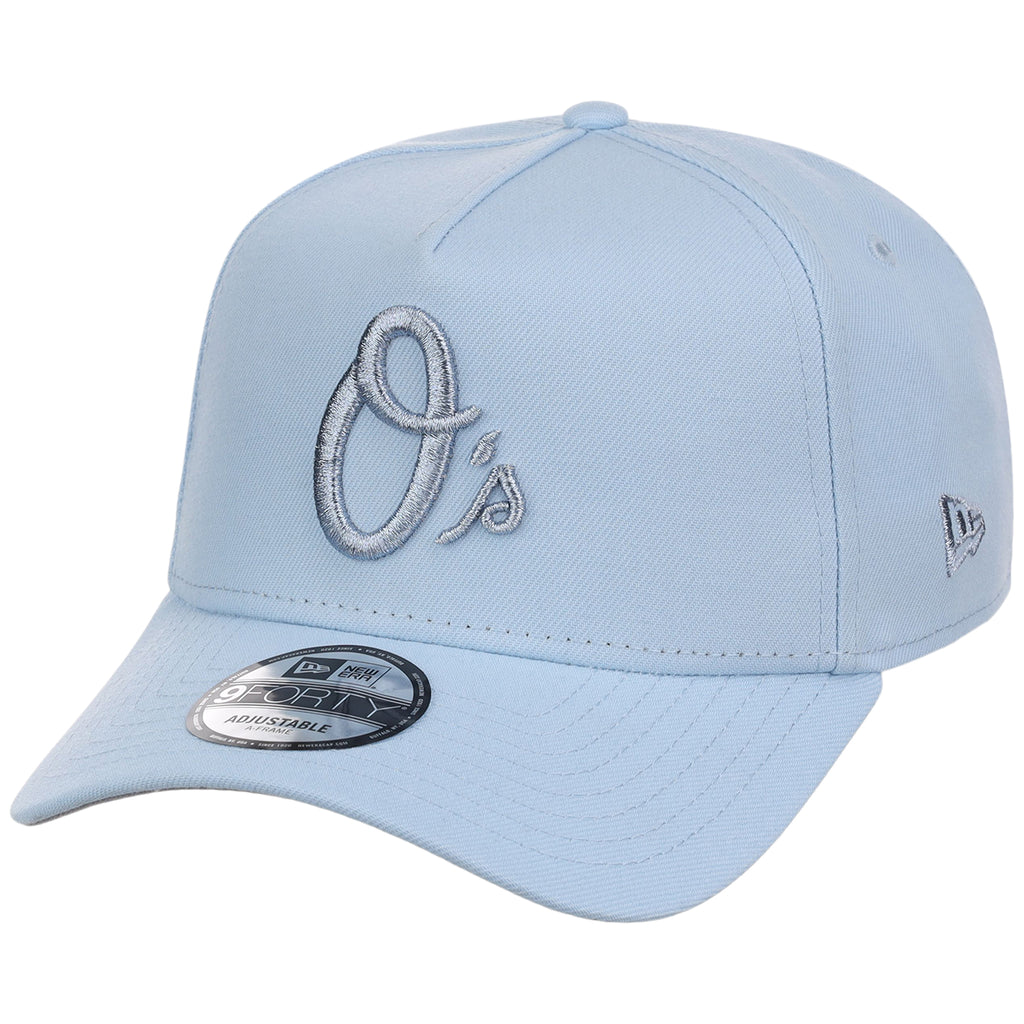 Baltimore Orioles MLB Glacial Blue New Era 9FORTY A-Frame