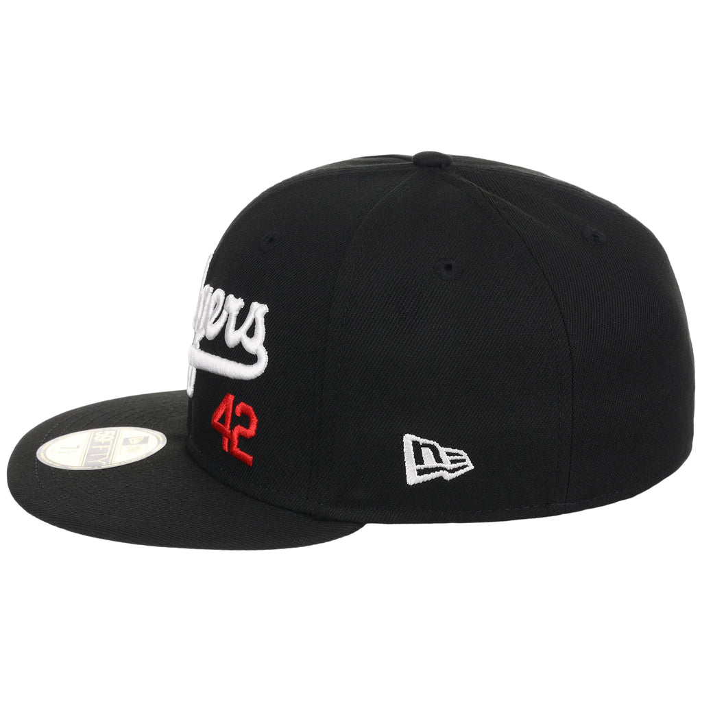 Brooklyn Dodgers Jackie Wordmark #42 (Black/Black) - Brooklyn Takeover Variety Pack