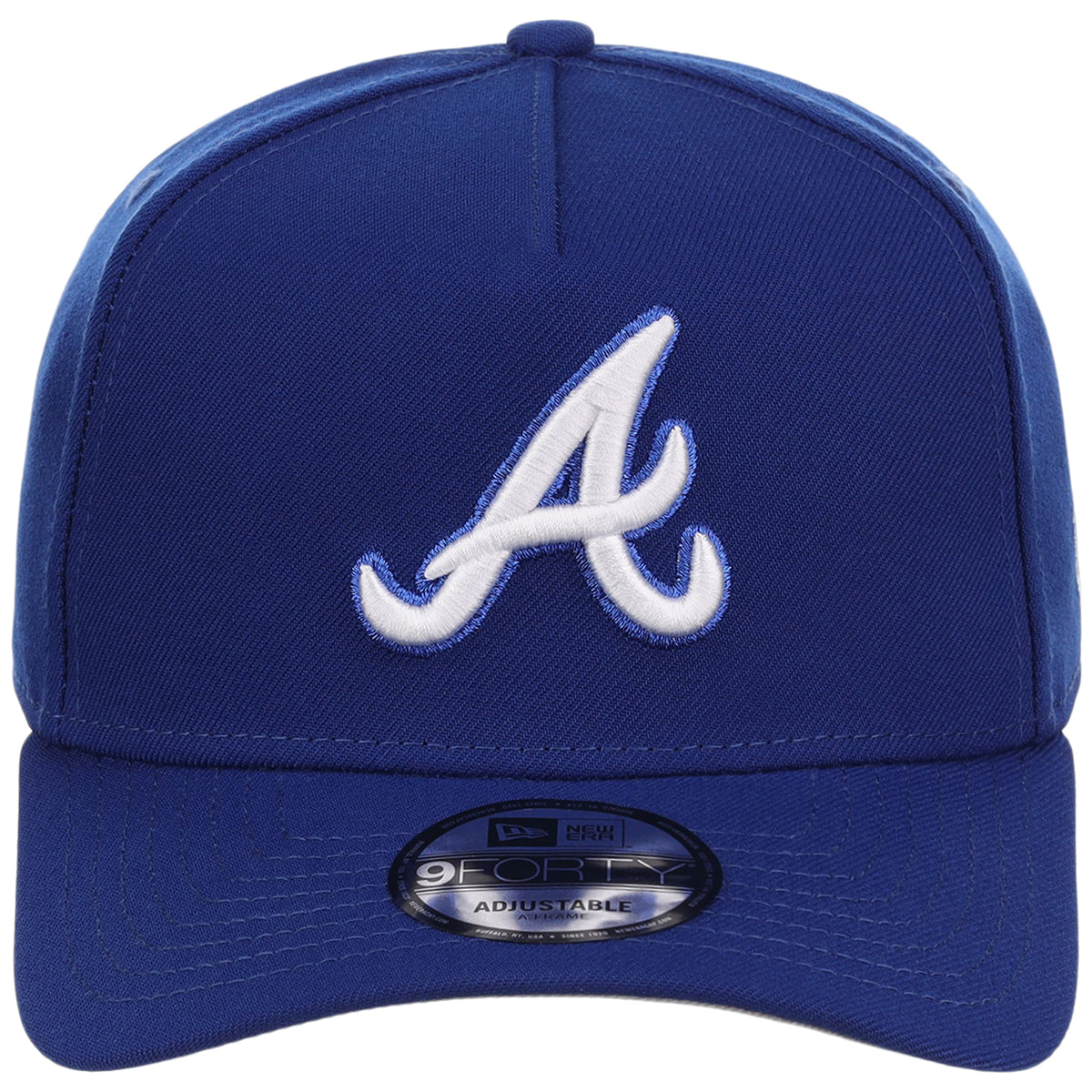 Atlanta Braves MLB Royal Blue FASHION CORE New Era 9FORTY A-Frame