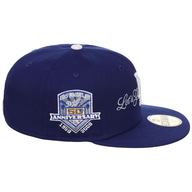 記念グッズ New Era Los Angeles Dodgers 59FIFTY Los Angeles Dodgers Lets Go New Era 59FIFTY – LidsHatDrop