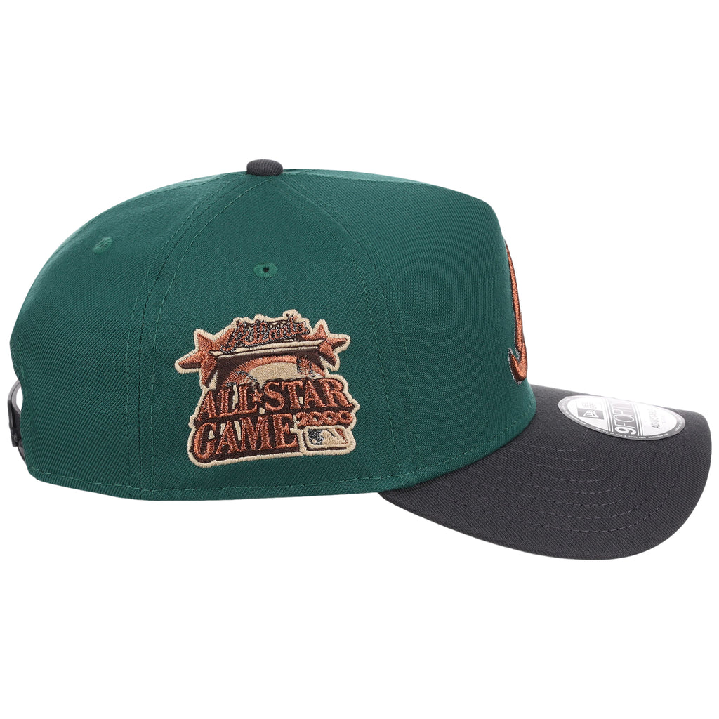 Atlanta Braves MLB Emerald Graphite New Era 9FORTY