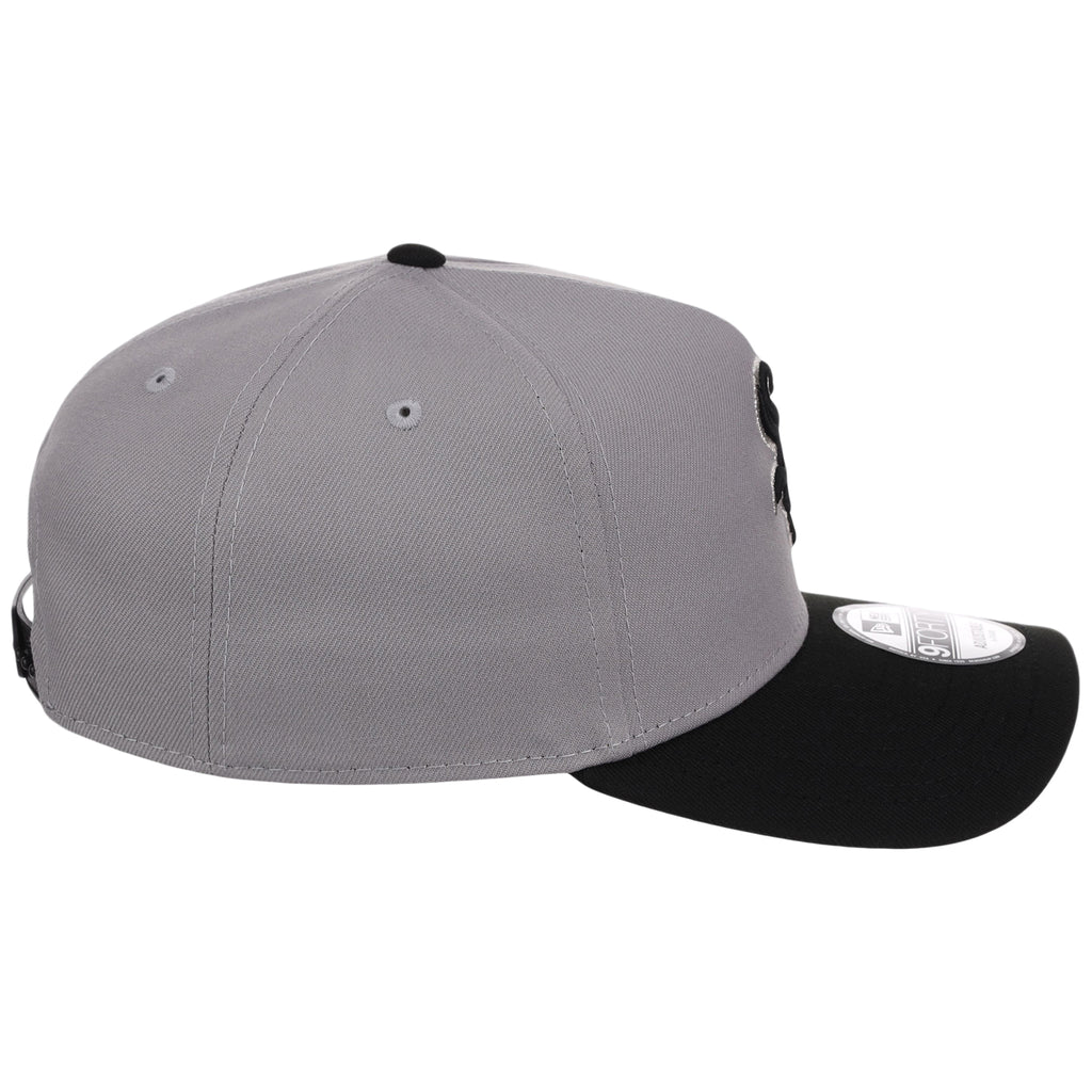Chicago White Sox MLB Gray x Black FASHION CORE New Era 9FORTY A-Frame