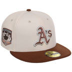 Oakland Athletics MLB Auburn Cream New Era 59FIFTY