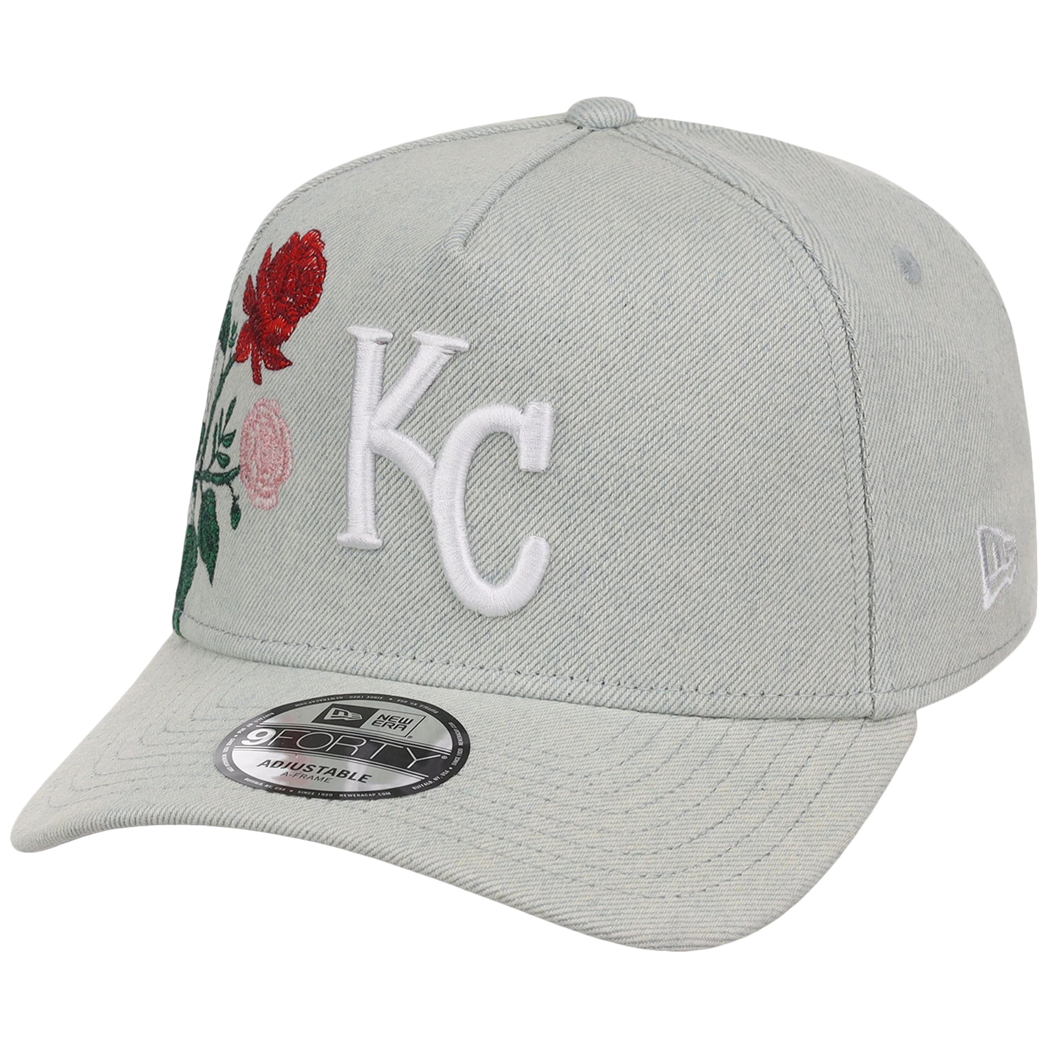 Kansas City Royals MLB Denim Flower New Era 9FORTY
