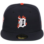 Detroit Tigers MLB Playing with Fire New Era 59FIFTY