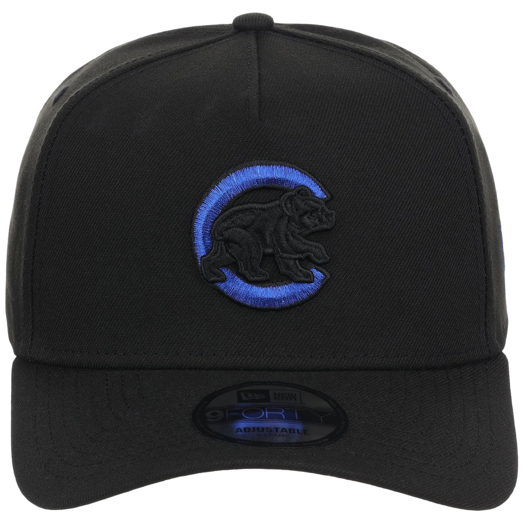 Chicago Cubs MLB Black x Royal FASHION CORE New Era 9FORTY A-Frame