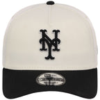 New York Mets MLB Chrome x Black FASHION CORE New Era 9FORTY A-Frame