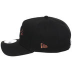 Atlanta Braves MLB Black x Rust FASHION CORE New Era 9FORTY A-Frame
