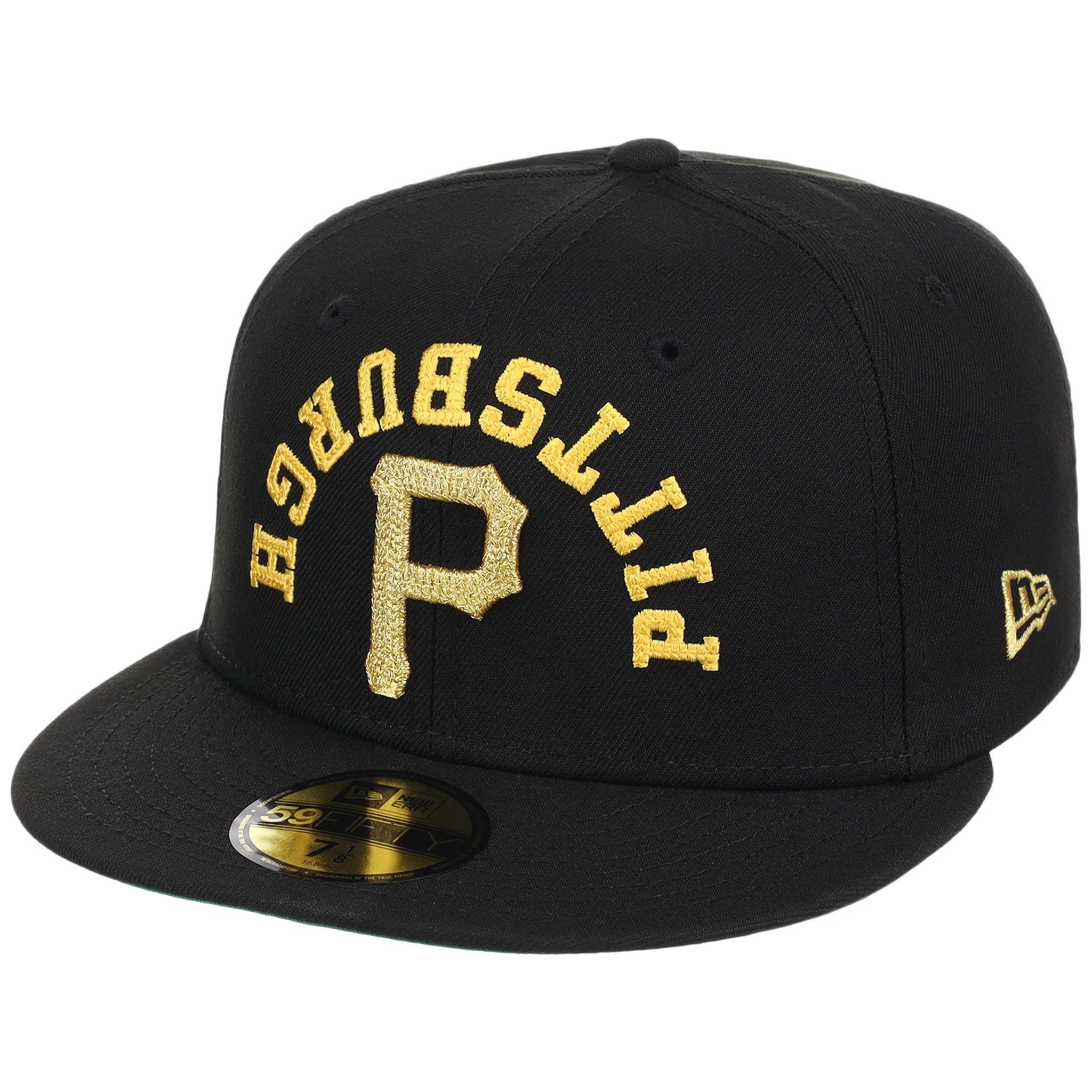 Pittsburgh Pirates MLB Flipmode 2.0 New Era 59FIFTY (Black/Black/Kelly Green)
