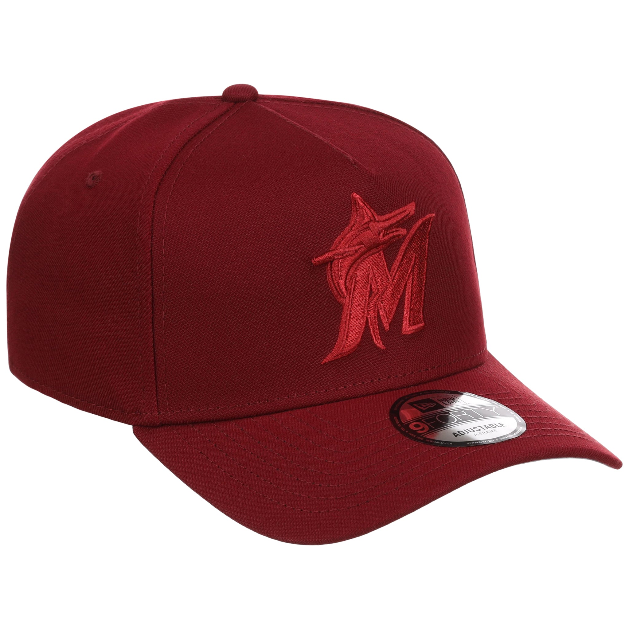 Miami Marlins MLB Cardinal FASHION CORE New Era 9FORTY A-Frame