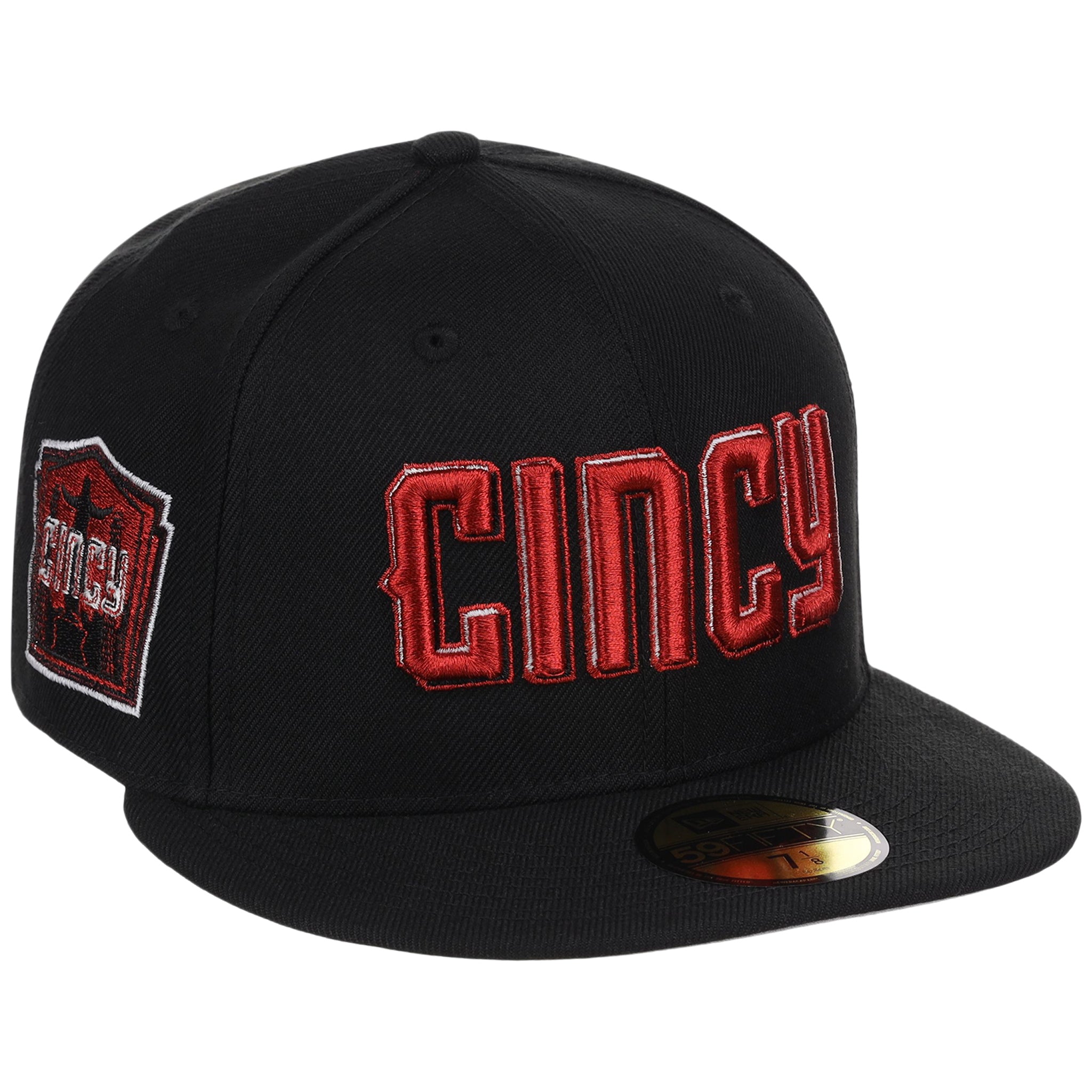 Cincinnati Reds MLB City Connect - Black Metallics New Era 59FIFTY