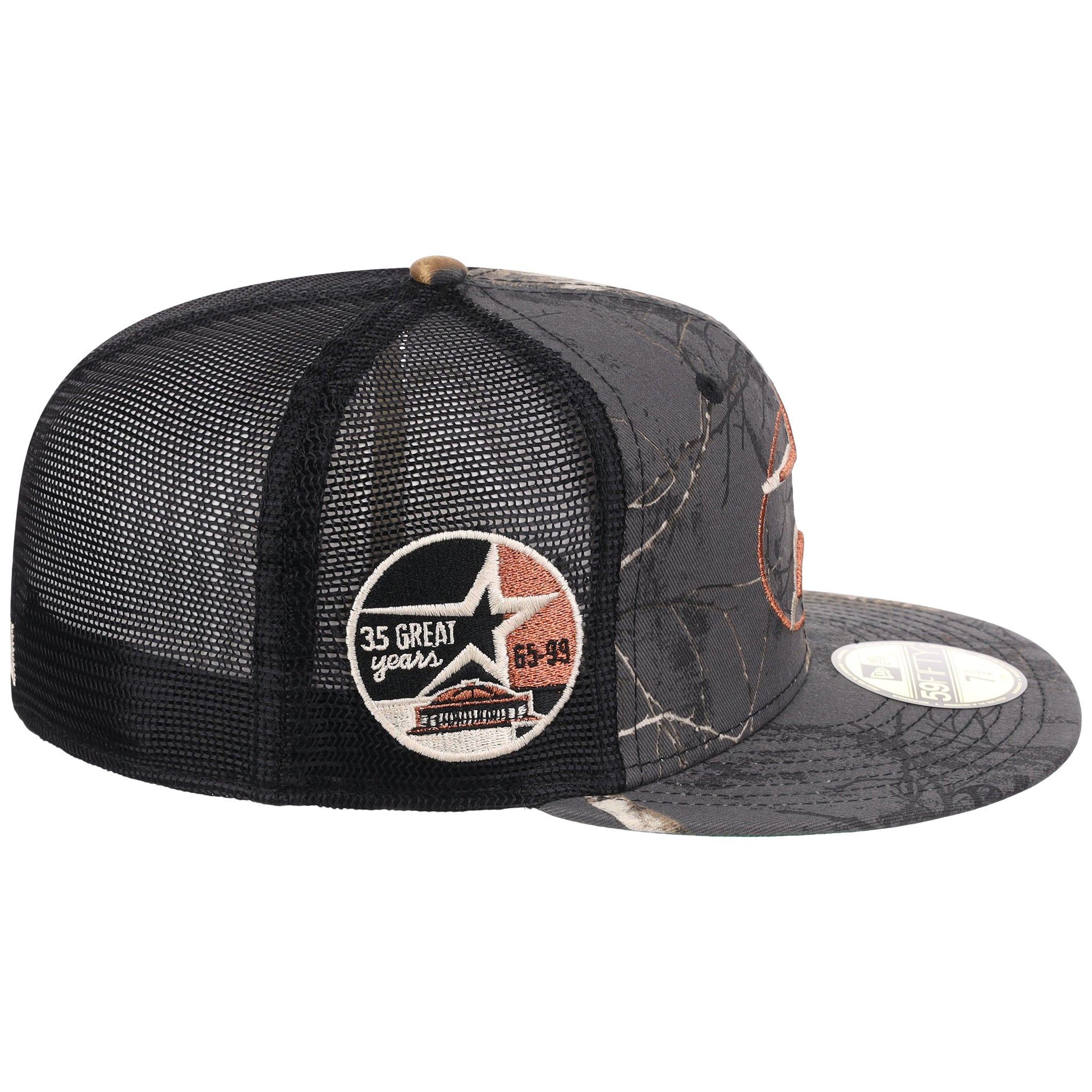 Houston Astros MLB Black Realtree Trucker New Era 59FIFTY