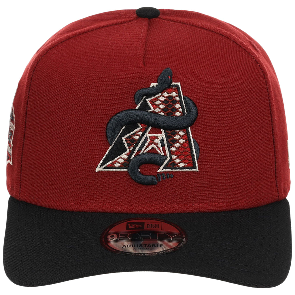 Arizona Diamondbacks Phoenix Crown the City New Era 9FORTY A-Frame (Red/Black)