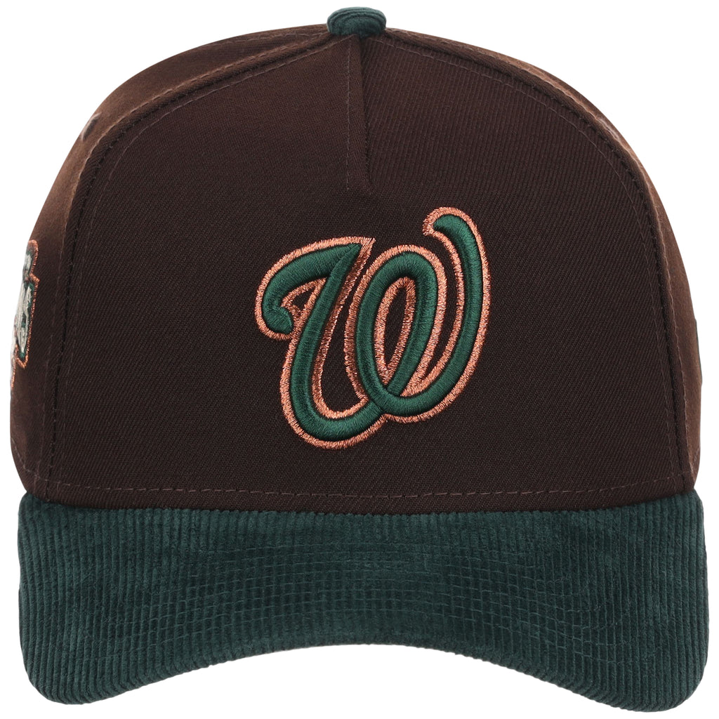 Washington Nationals MLB Forest Ember New Era 9FORTY A-Frame