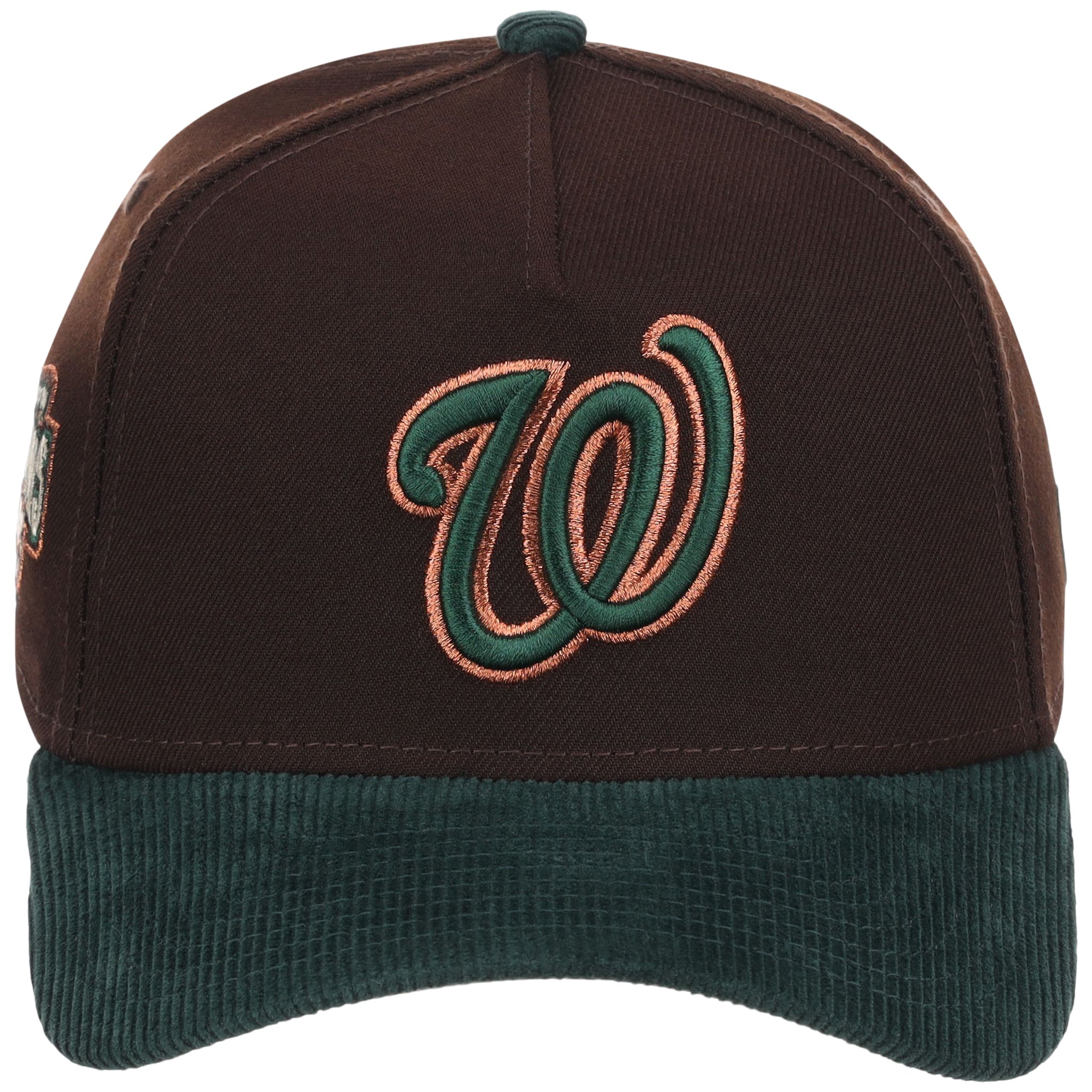 Washington Nationals MLB Forest Ember New Era 9FORTY A-Frame