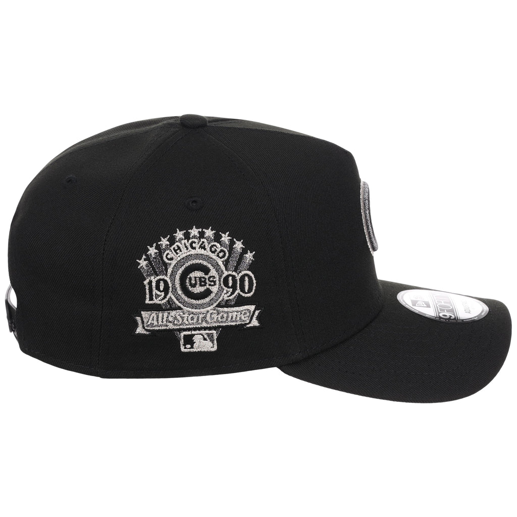 Chicago Cubs MLB Liquid Titanium New Era 9FORTY A-Frame