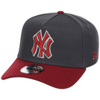 New York Yankees MLB Graphite x Cardinal FASHION CORE New Era 9FORTY A-Frame