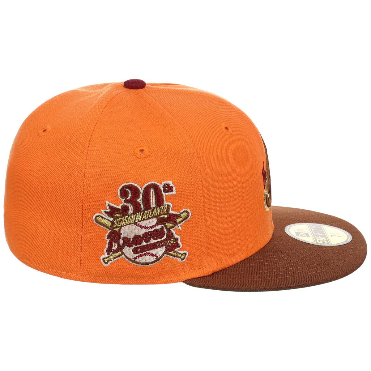 Atlanta Braves MLB Golden Harvest New Era 59FIFTY