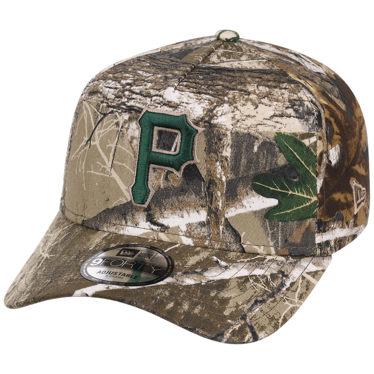 Pittsburgh Pirates MLB Realtree FASHION CORE New Era 9FORTY A-Frame