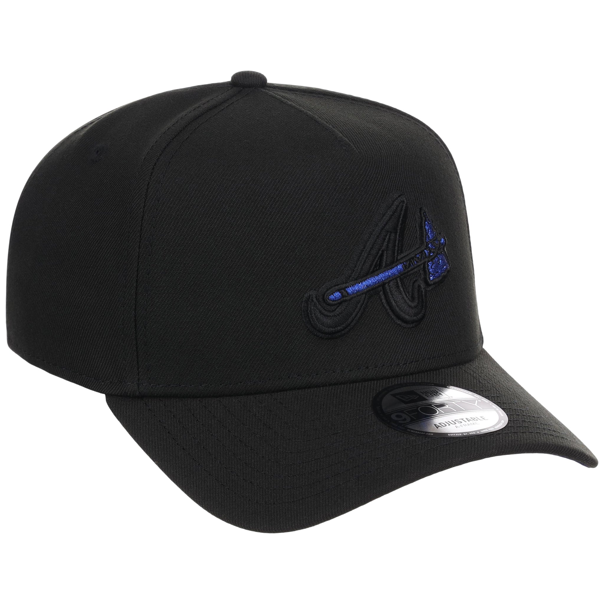 Atlanta Braves MLB Black x Royal FASHION CORE New Era 9FORTY A-Frame