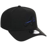 Atlanta Braves MLB Black x Royal FASHION CORE New Era 9FORTY A-Frame