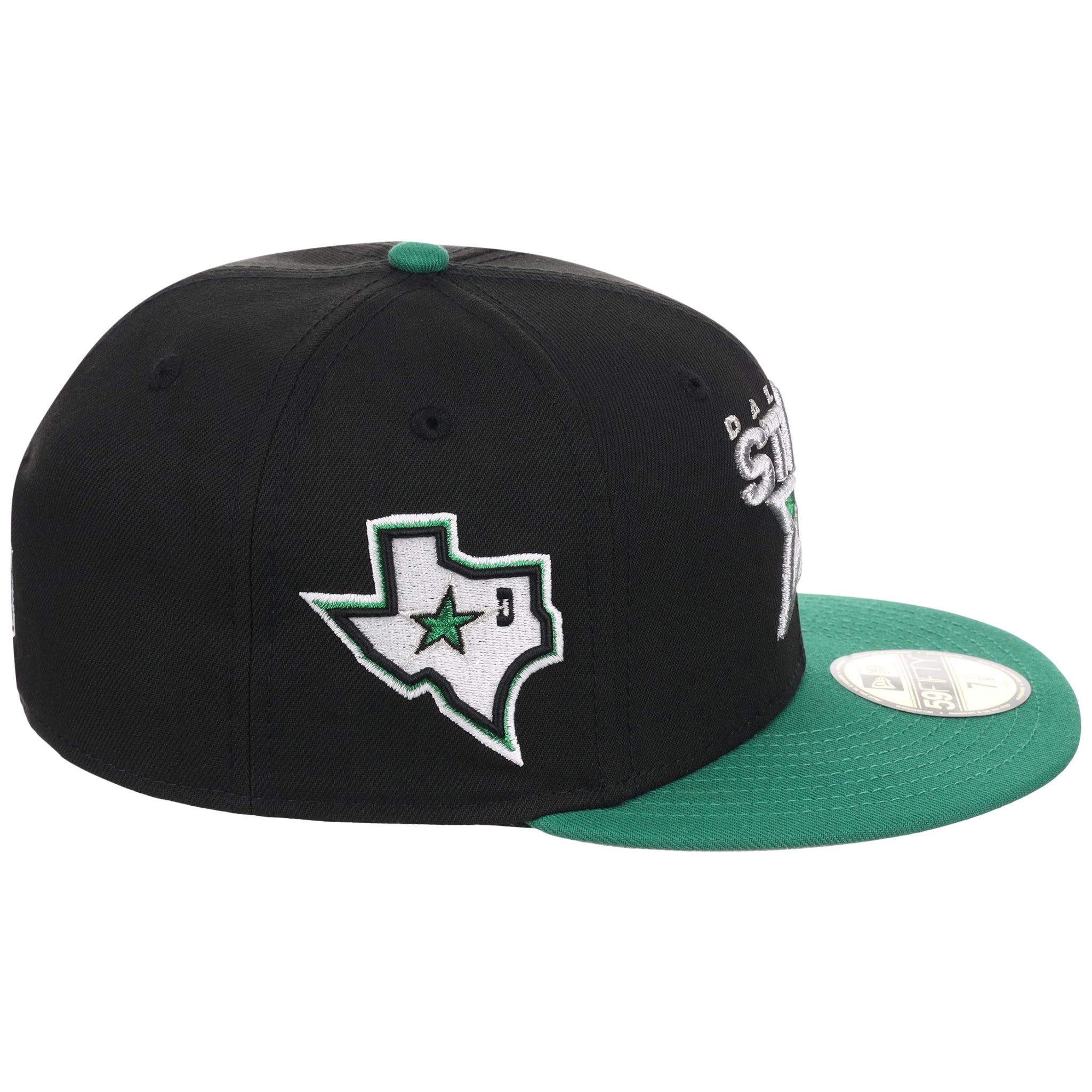 Dallas Stars Friday Flux New Era 59FIFTY (Black/Green/Gray)