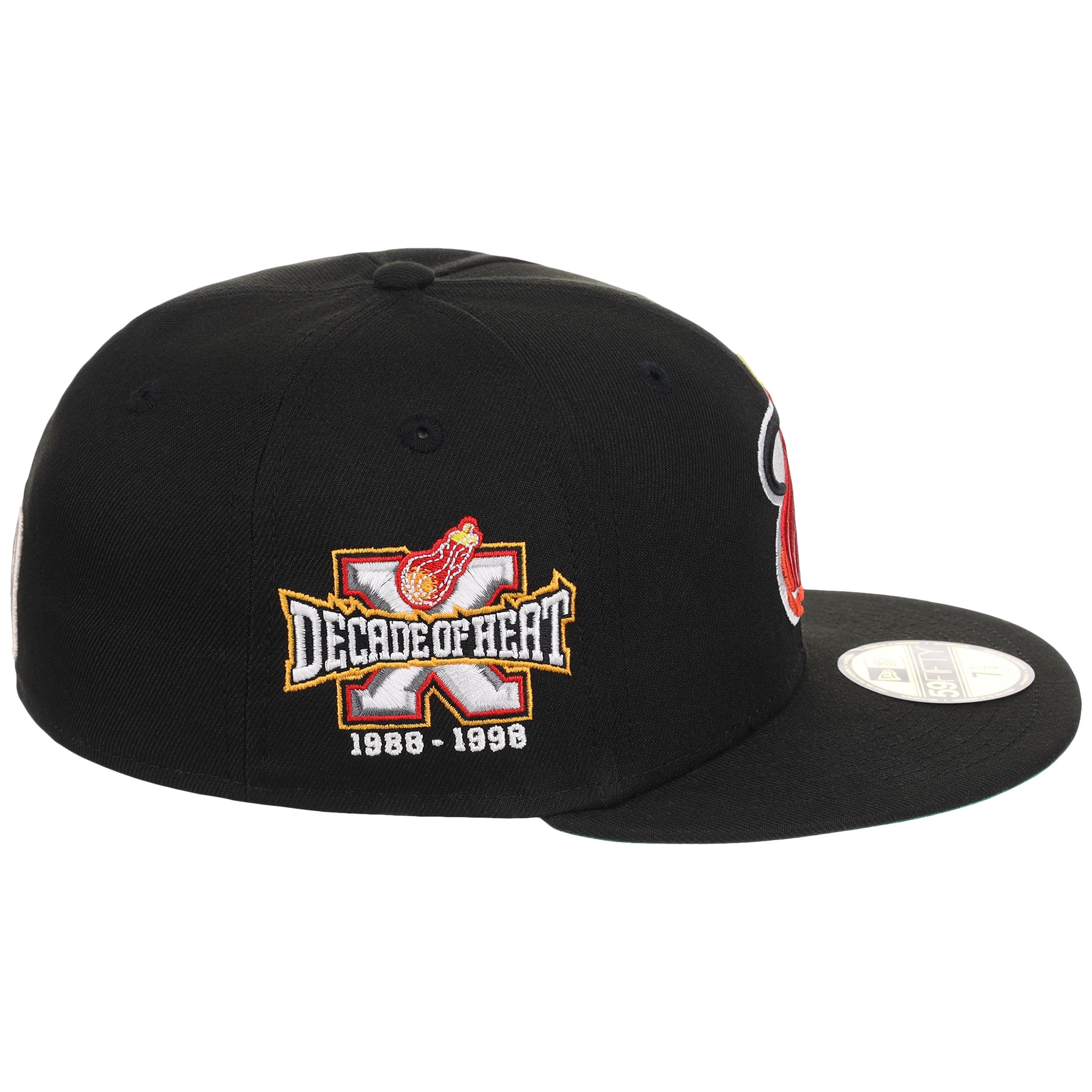 Miami Heat NBA Black Dome New Era 59FIFTY – Lids HD
