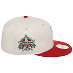 Texas Rangers Dallas Crown the City New Era 59FIFTY (Chrome/Red) – 3