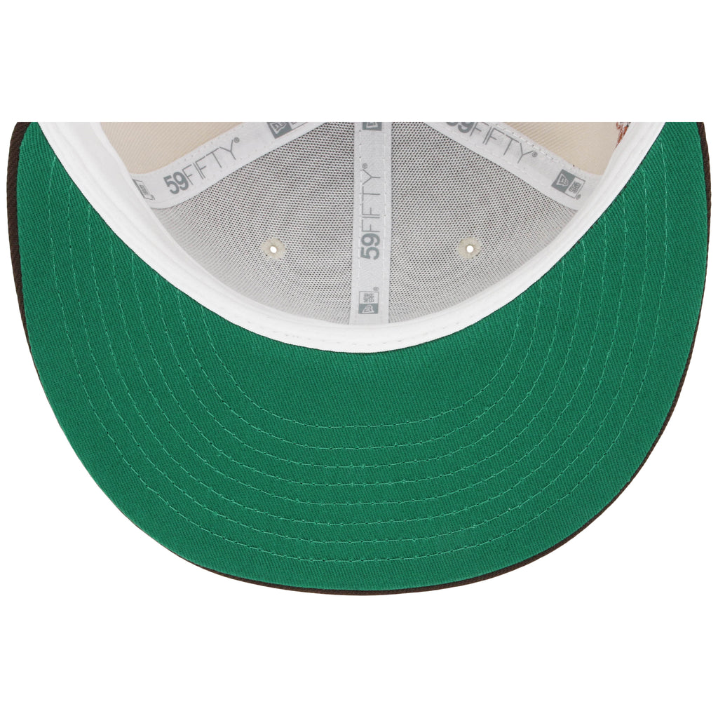 Texas Rangers Lone Star Livestock New Era 59FIFTY (Stone/Dark Brown)