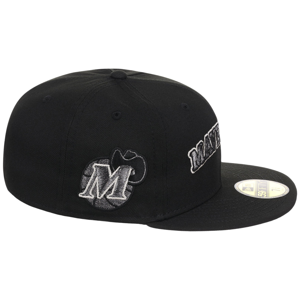 Dallas Mavericks NBA Liquid Titanium New Era 59FIFTY