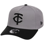 Minnesota Twins MLB Gray x Black FASHION CORE New Era 9FORTY A-Frame
