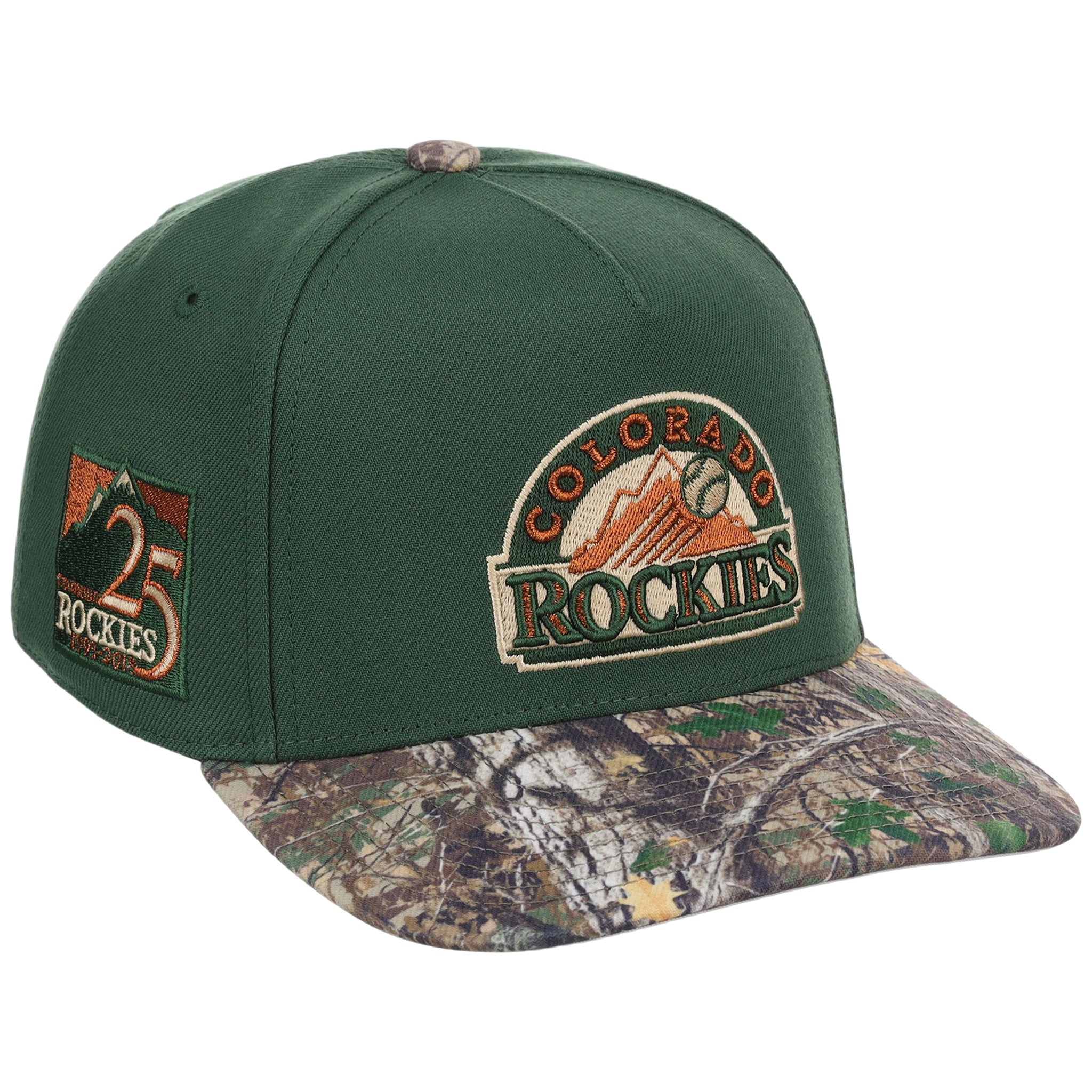 Colorado Rockies MLB Mitchell & Ness Copper Trees Pro Pinch
