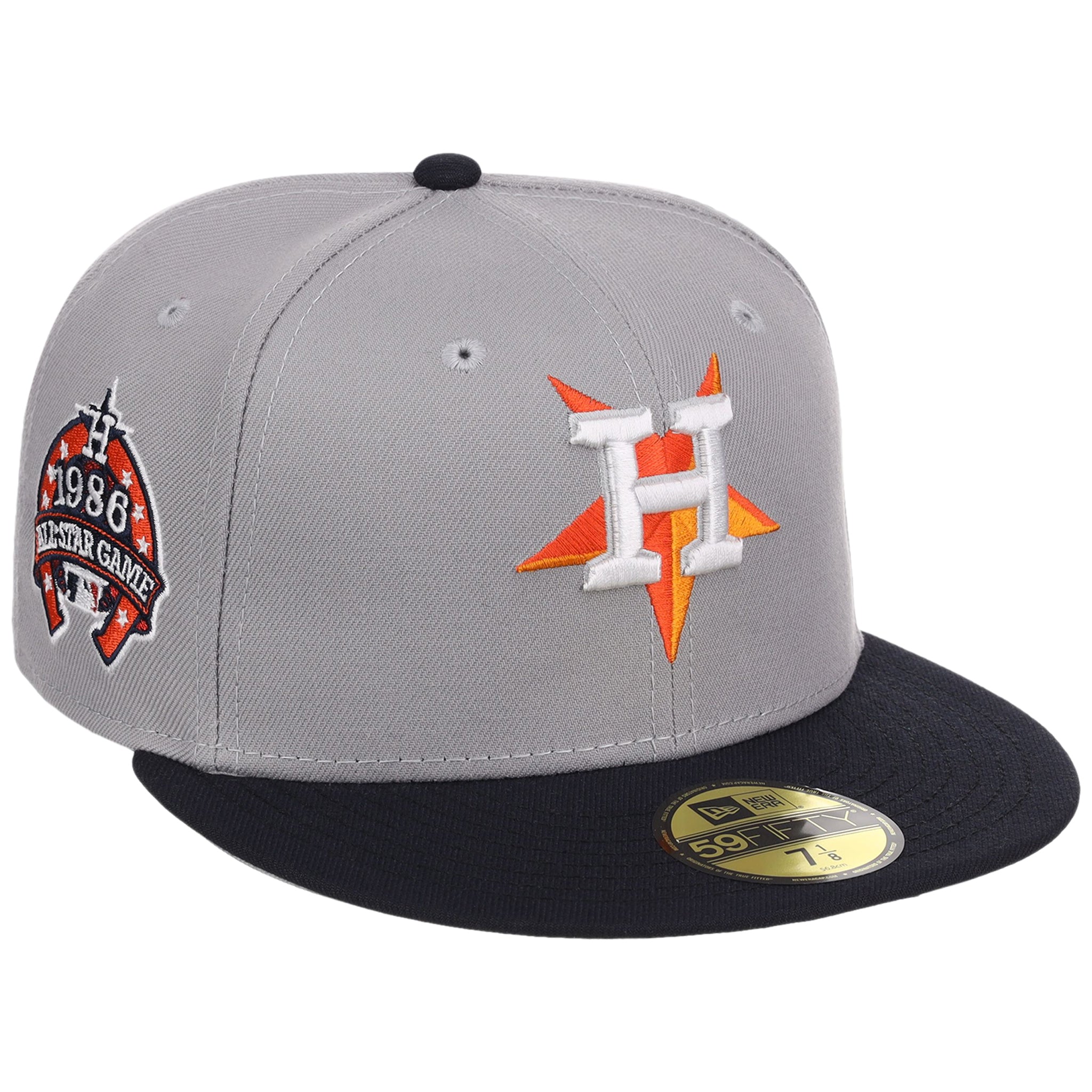 Houston Astros MLB Flipmode 2.0 New Era 59FIFTY (Gray/Navy/Gray)