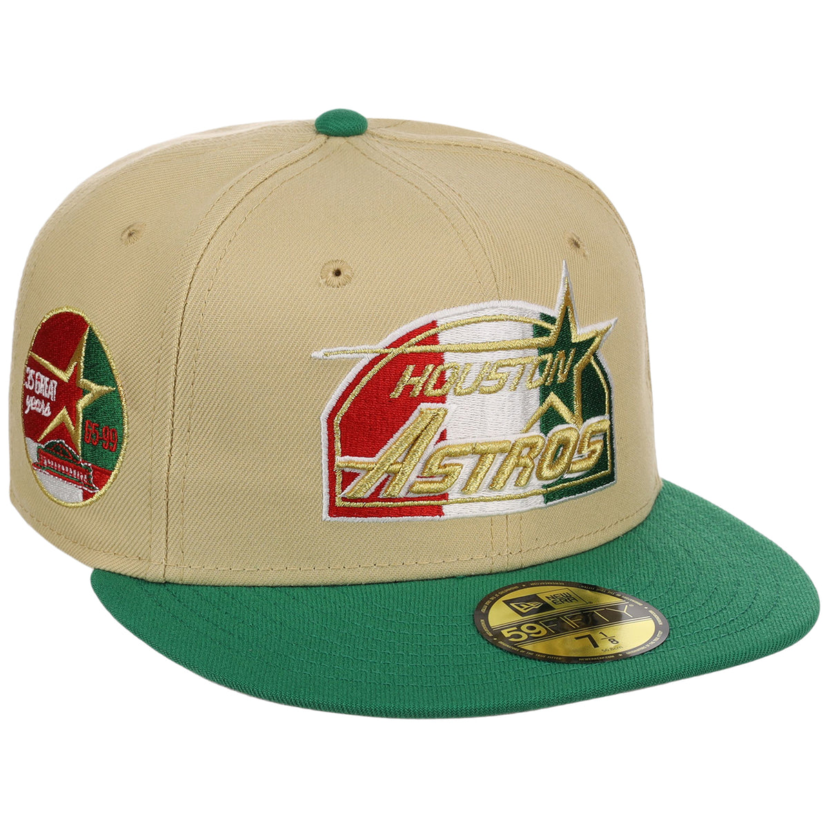 Houston Astros New Era 59FIFTY Variety Pack (Gold/Kelly Green)
