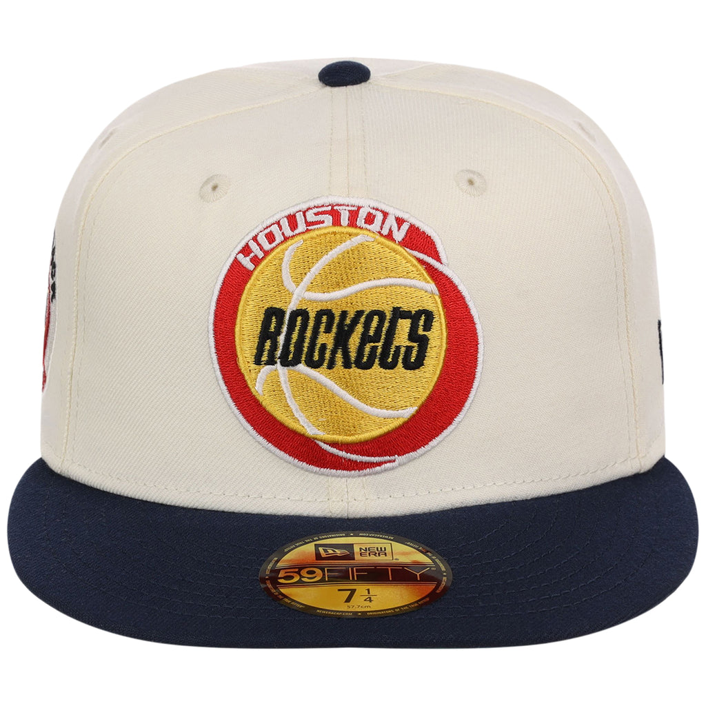 Houston Rockets NBA Chrome OTC New Era 59FIFTY (Chrome/Navy)