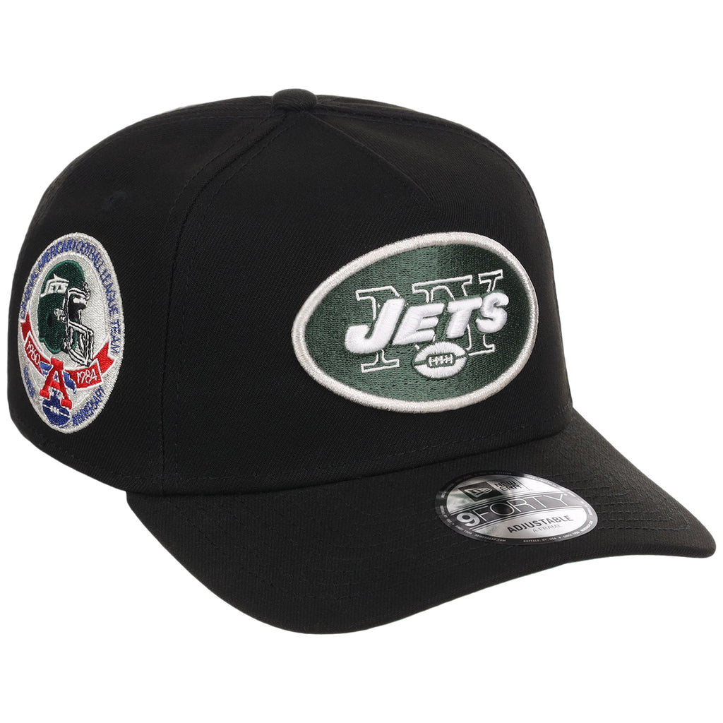 New York Jets NFL Black Dome New Era 9FORTY A-Frame