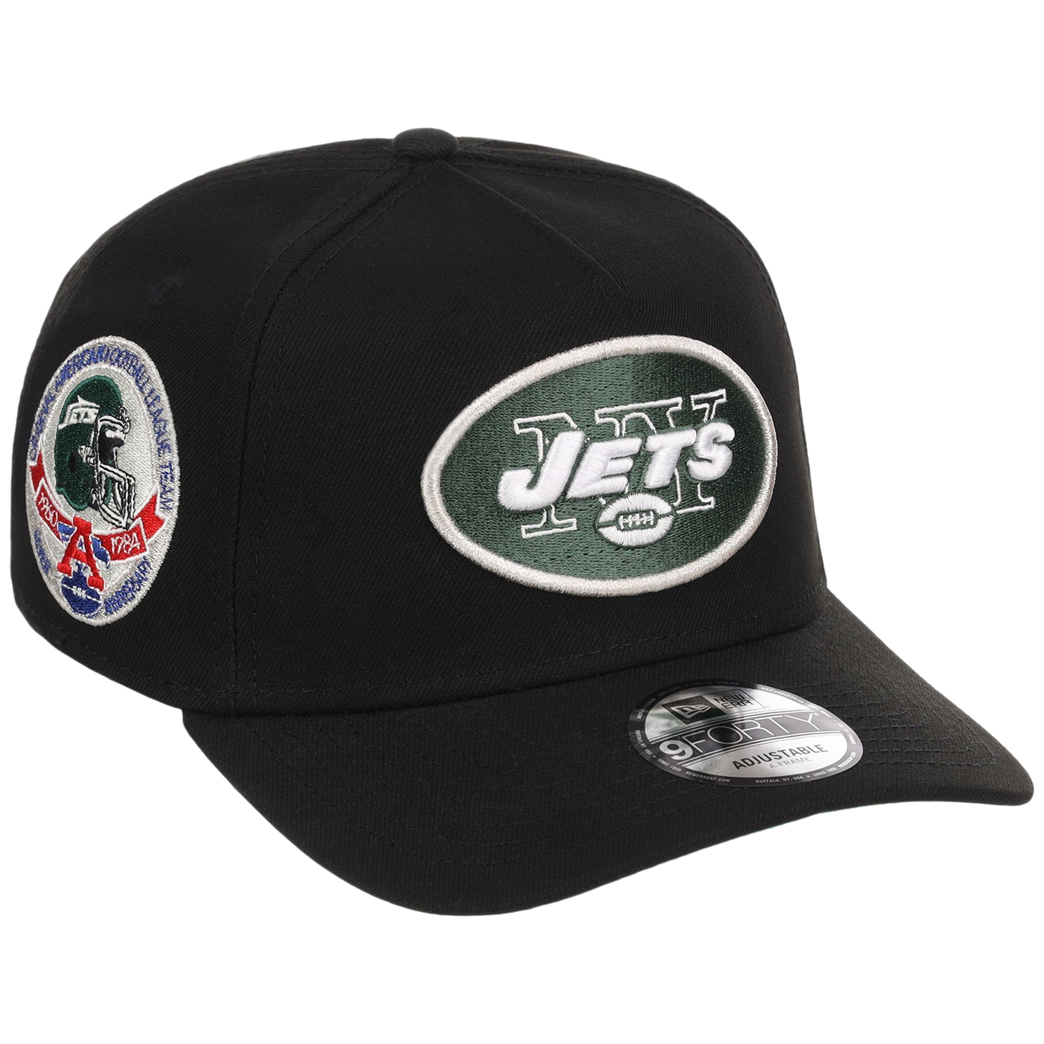 New York Jets NFL Black Dome New Era 9FORTY A-Frame