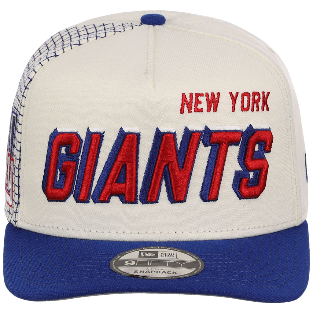 New York Giants NFL Gridlock New Era 9FIFTY A-Frame