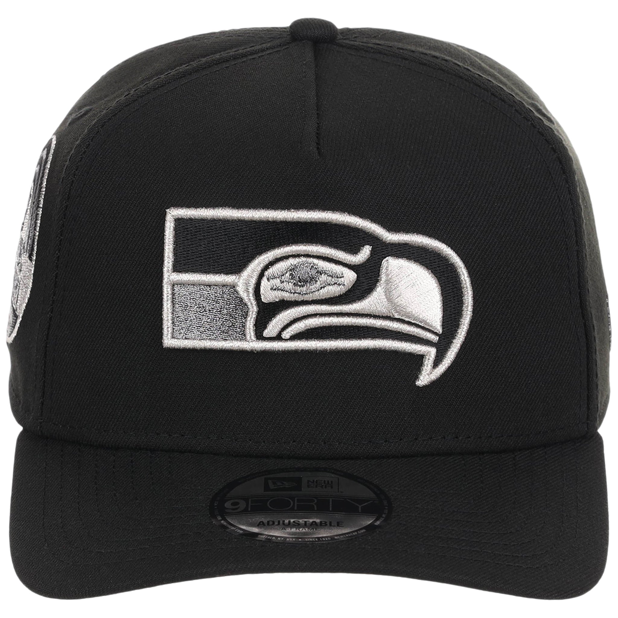 Seattle Seahawks NFL Liquid Titanium New Era 9FORTY