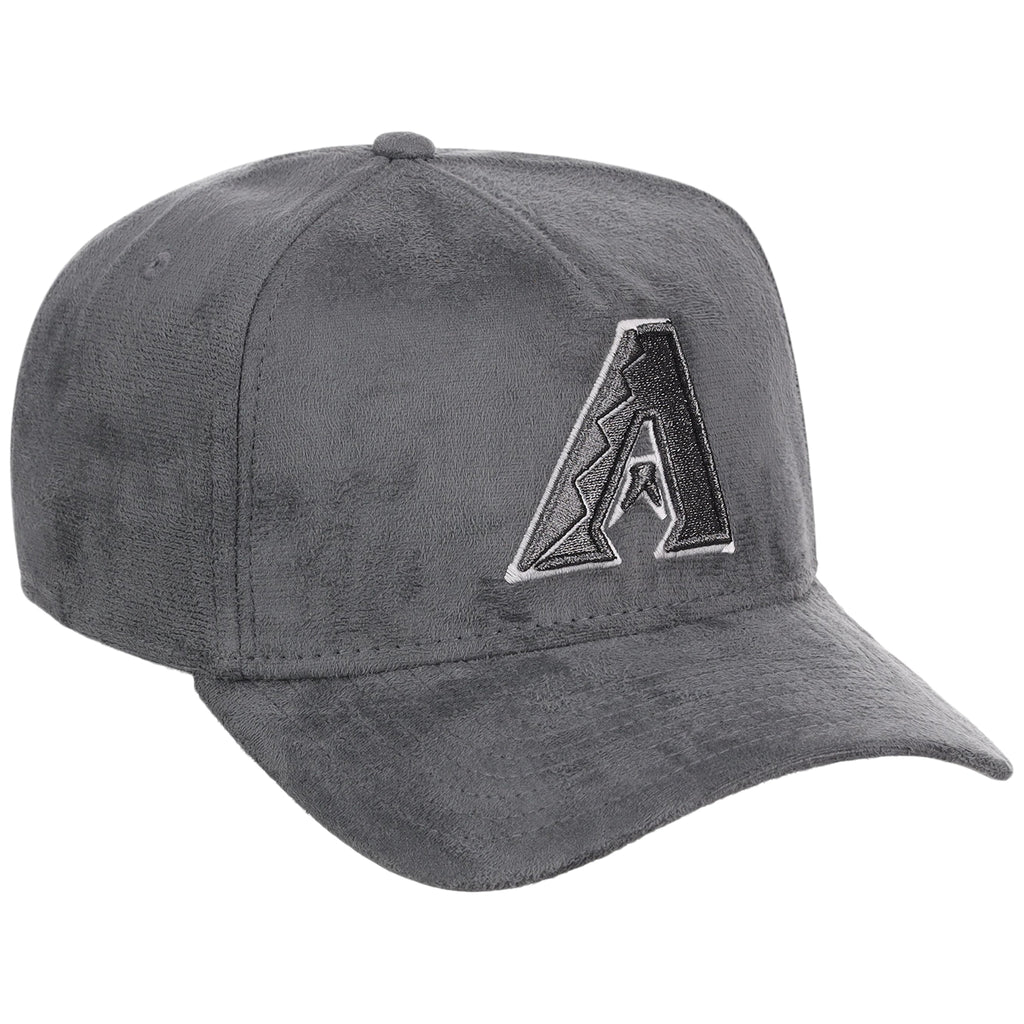 Arizona Diamondbacks MLB Gray x Suede FASHION CORE New Era 9FORTY A-Frame