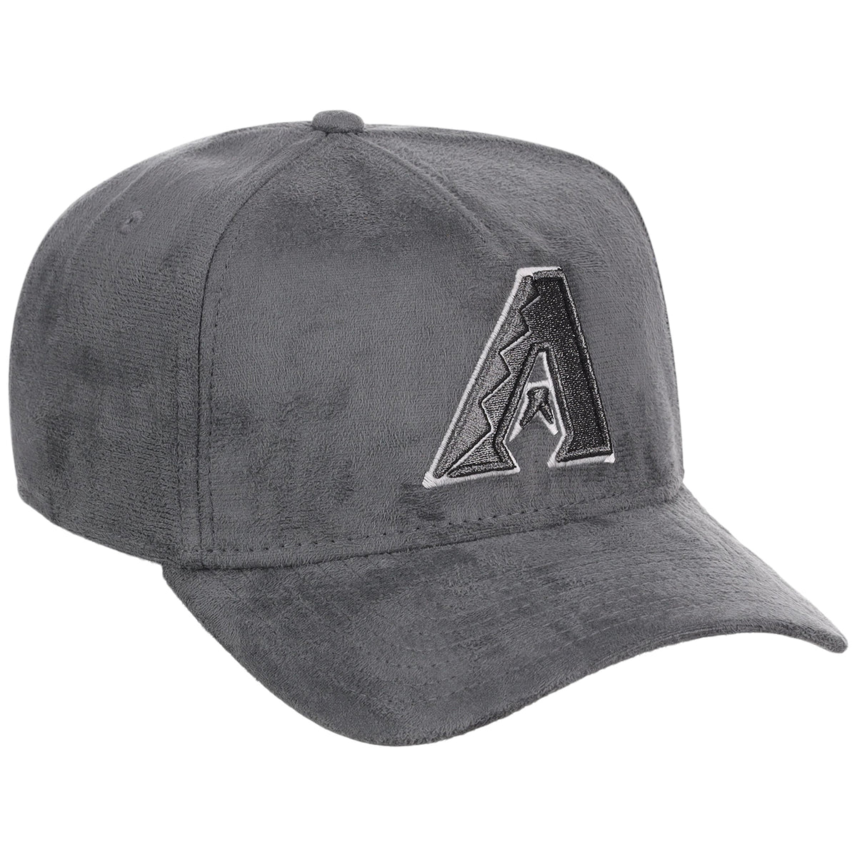 Arizona Diamondbacks MLB Gray x Suede FASHION CORE New Era 9FORTY A-Frame