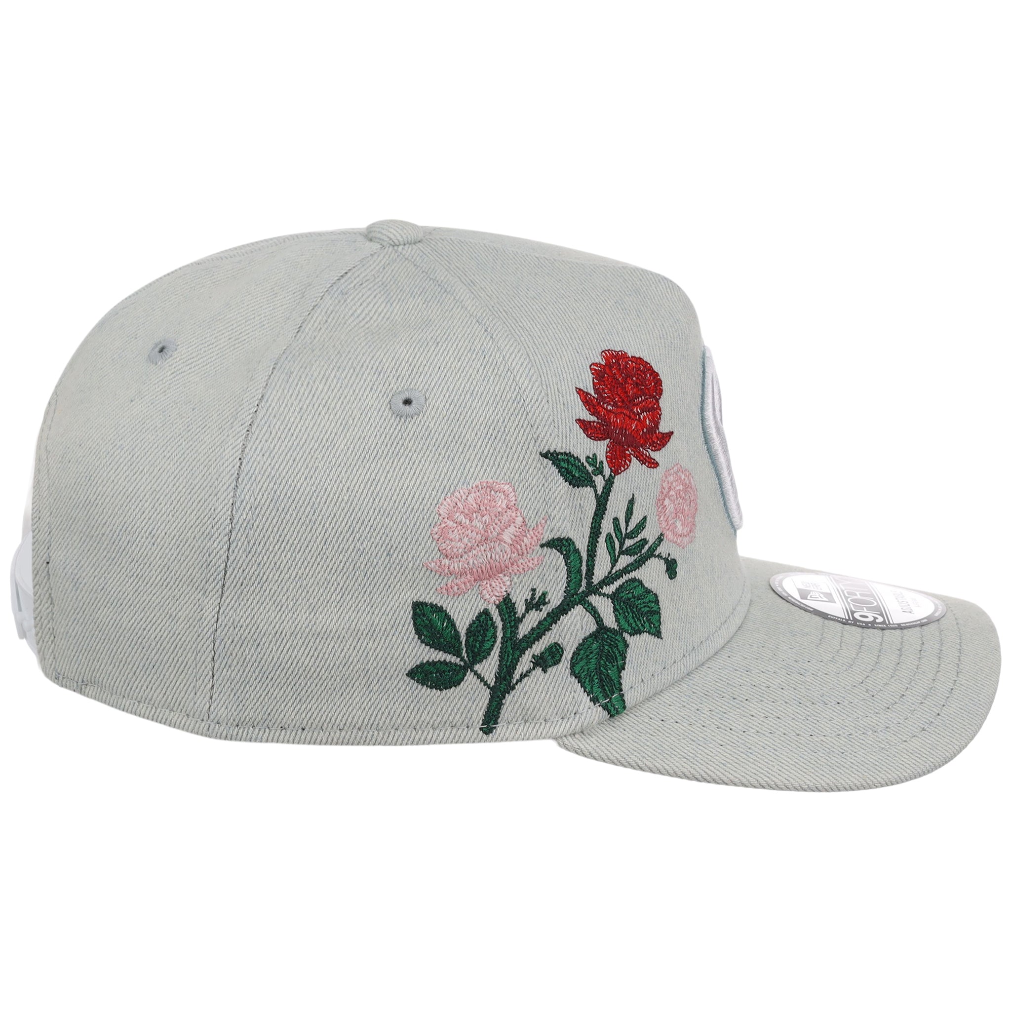 Milwaukee Brewers MLB Denim Flower New Era 9FORTY