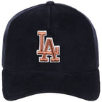 Los Angeles Dodgers MLB Navy Cord FASHION CORE New Era 9FORTY A-Frame
