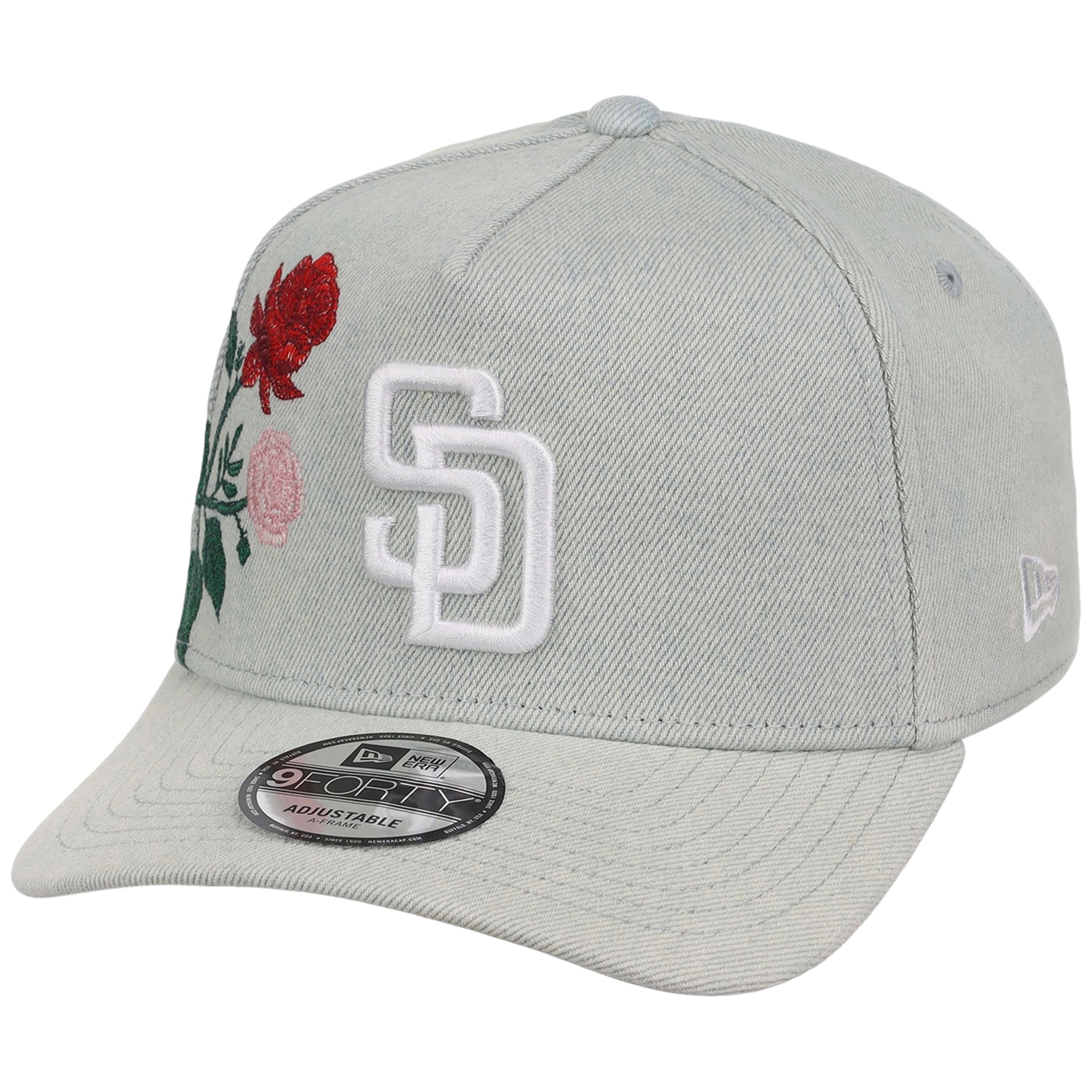 San Diego Padres MLB Denim Flower New Era 9FORTY
