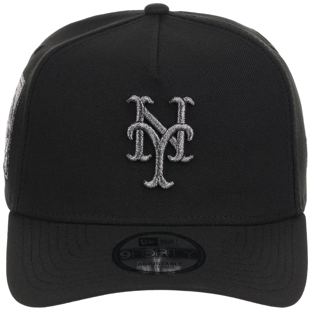 New York Mets MLB Liquid Titanium New Era 9FORTY A-Frame