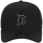 Detroit Tigers MLB Black x Pewter FASHION CORE New Era 9FORTY A-Frame
