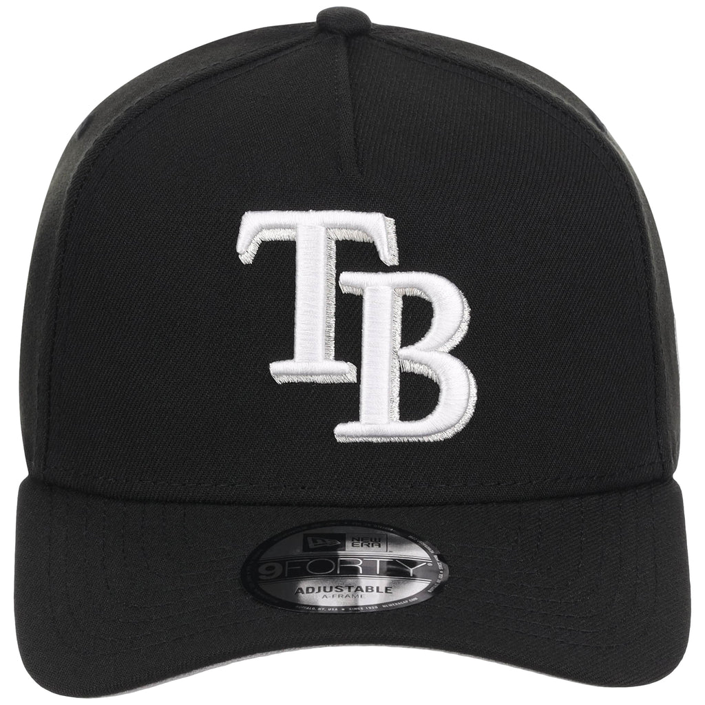 Tampa Bay Rays MLB Black x White FASHION CORE New Era 9FORTY A-Frame